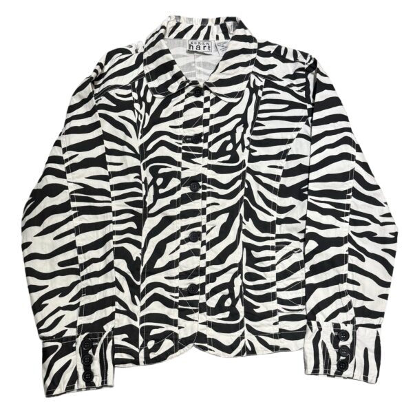 90's K･E･R･E･N hart Zebra Print Jacket