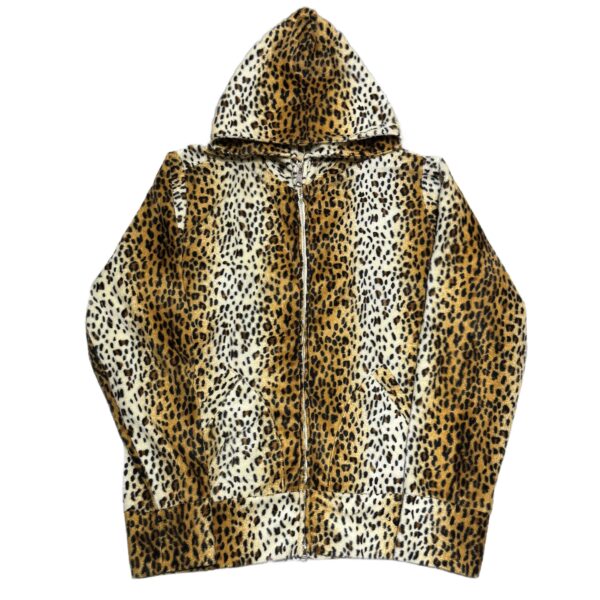 US RAGS Leopard Zip Up Hoodie